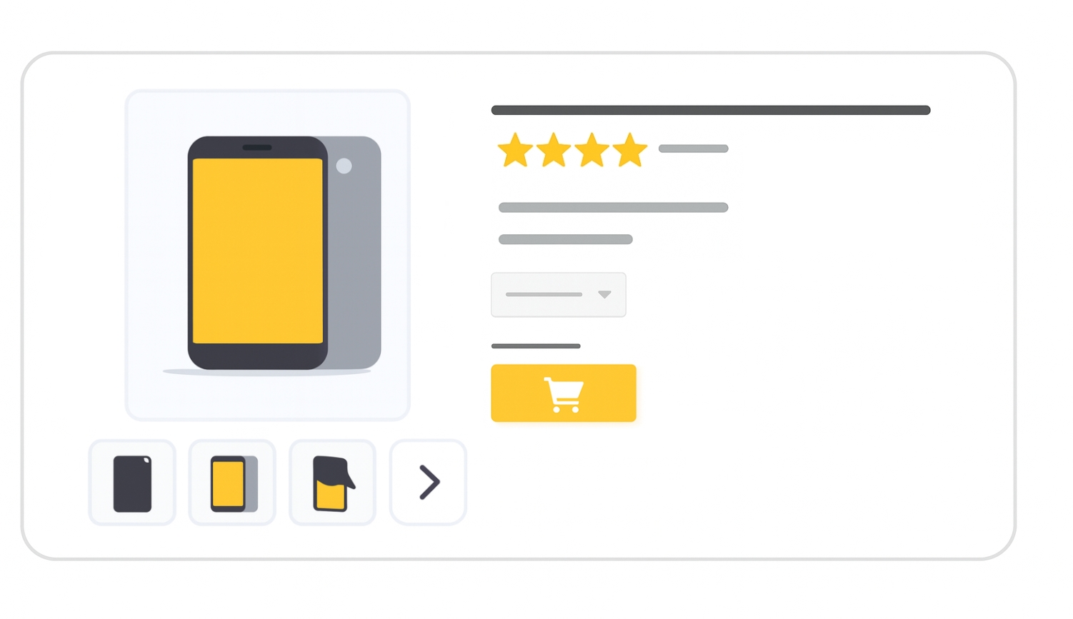 Example of additional product images in a Google Shopping listing
