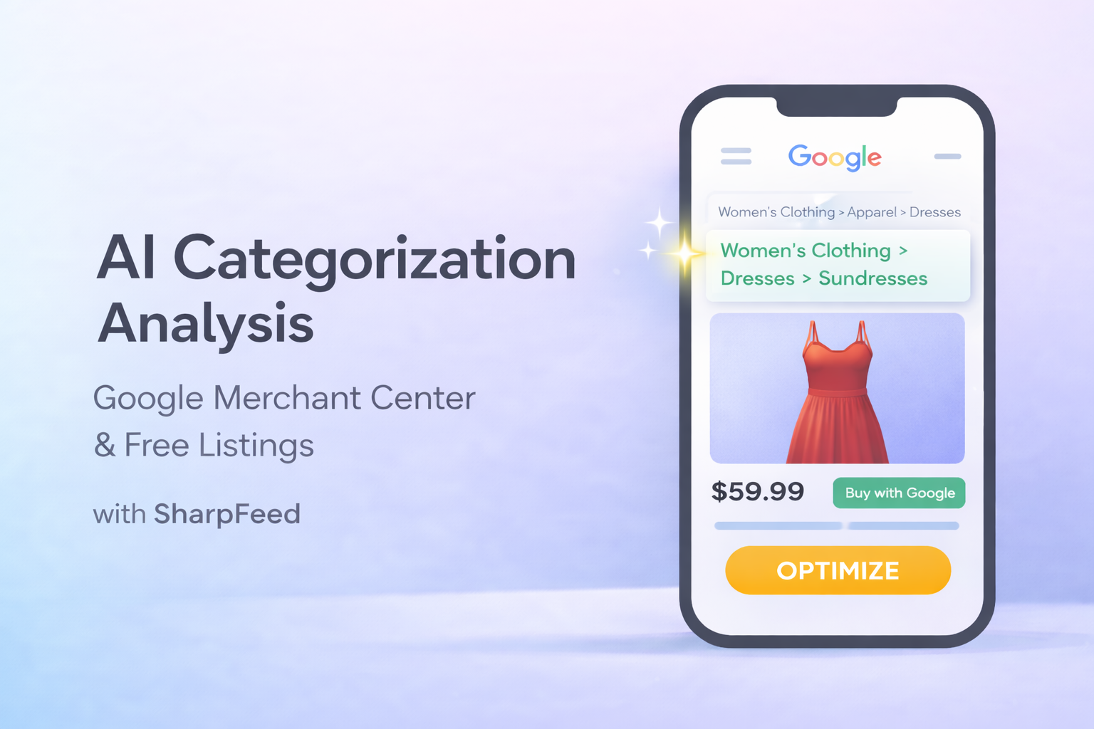 Analyse IA de la Catégorisation pour vos Flux Produit avec SharpFeed