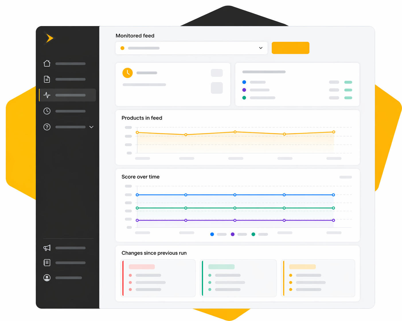 Feed health monitoring dashboard screenshot